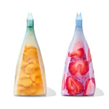 Tot Silicone Reusable Bag - 2-Piece Stand-Up Cup Set A5