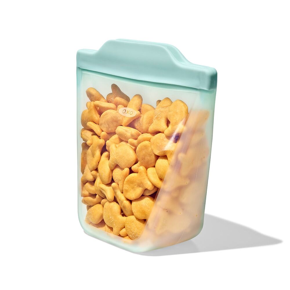 Tot Silicone Reusable Bag - 2-Piece Stand-Up Cup Set A5