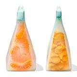 Tot Silicone Reusable Bag - 2-Piece Stand-Up Cup Set A5