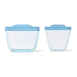 Tot Silicone Reusable Bag - 2-Piece Stand-Up Cup Set A5