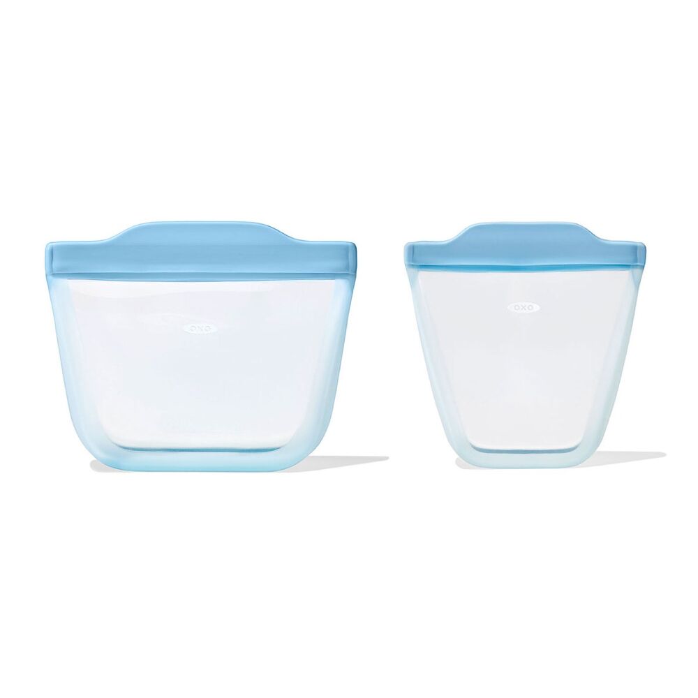 Tot Silicone Reusable Bag - 2-Piece Stand-Up Cup Set A5