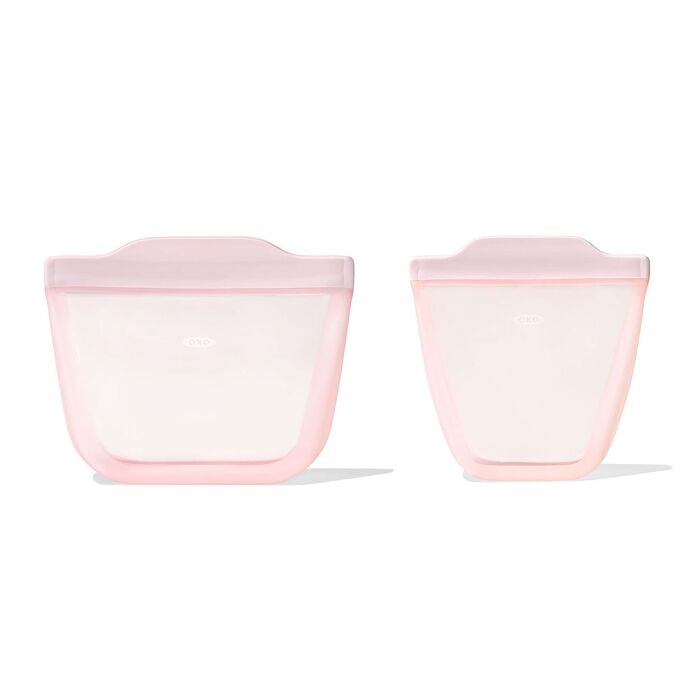 Tot Silicone Reusable Bag - 2-Piece Stand-Up Cup Set A5