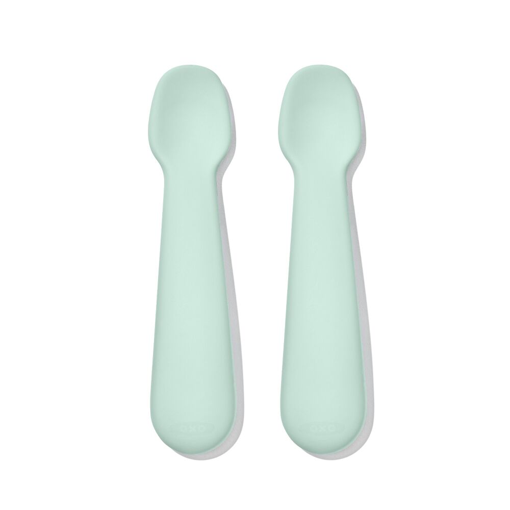 Textured Suction Plate & Spoons Set – 3-Piece J1