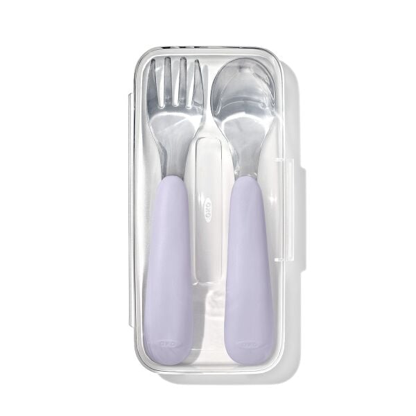 On-The-Go Fork And Spoon Set X0