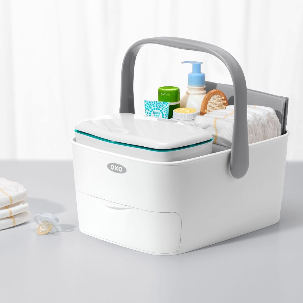 Diaper Caddy with Changing Mat K2