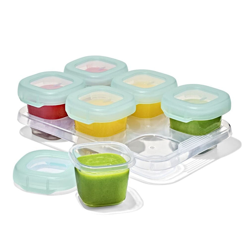 Baby Blocks Food Storage Containers (2 oz) - Opal M1