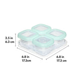 Baby Blocks Food Storage Containers (4 oz) - Opal C3