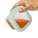 Baby Blocks Food Storage Containers (6 oz) - Opal Q7