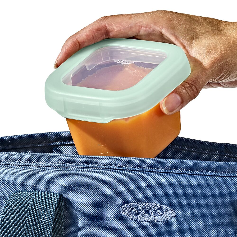 Baby Blocks Food Storage Containers (6 oz) - Opal Q7