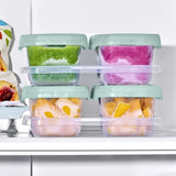 Baby Blocks Food Storage Containers (6 oz) - Opal Q7