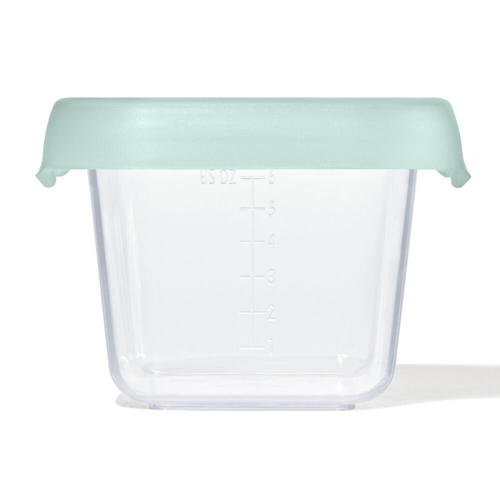 Baby Blocks Food Storage Containers (6 oz) - Opal Q7